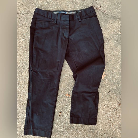 LANDS END - Women's Dress Pants Sz 10P - NAVY BLUE - Picture 1 of 12